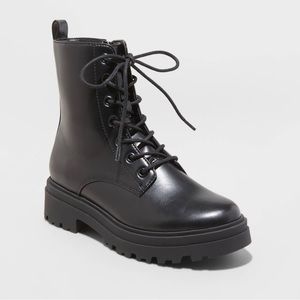 Size 7.5 Target-A New Day- Bridget Combat Boots